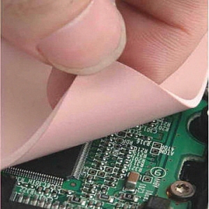 DTF series ultra-soft thermal silicon pad coated with fiberglass